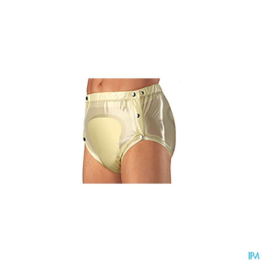 Suprima 1249 Slip Pvc Breed Drukknopen Mt Geel Xl Suprima 1249 Slip Pvc Breed Drukknopen Mt Geel Xl