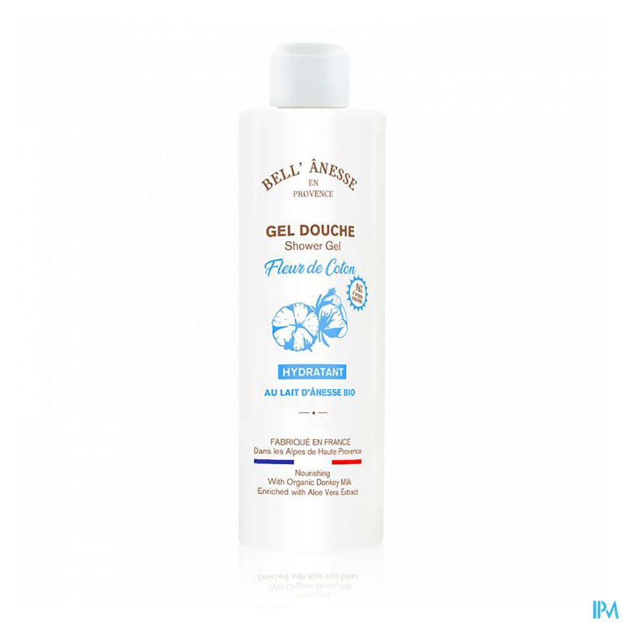 Bell Ezelinnenmelk Douchegel Katoenbloem 250ml Bell Ezelinnenmelk Douchegel Katoenbloem 250ml