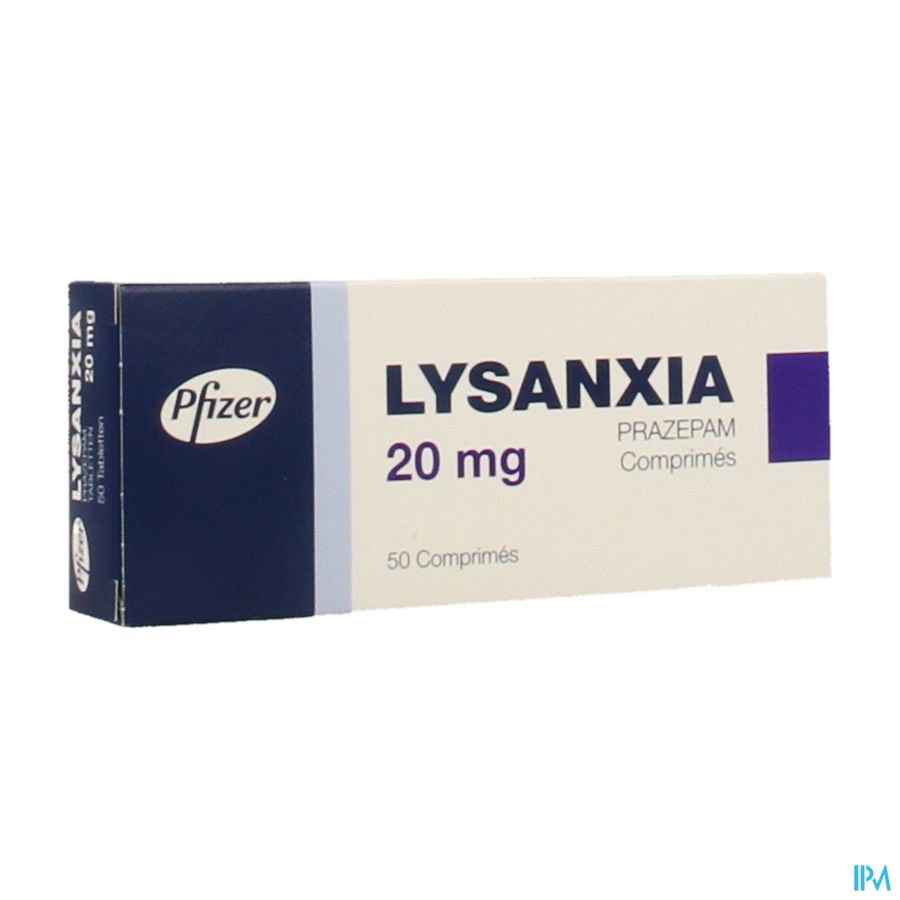 Lysanxia 20 Comp. 50 X 20mg Lysanxia 20 Comp. 50 X 20mg