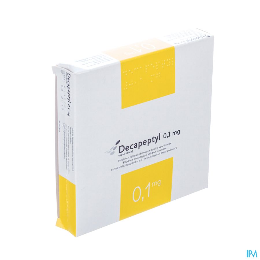 Decapeptyl 0,1mg 7fl Lyo+7amp Solv 1