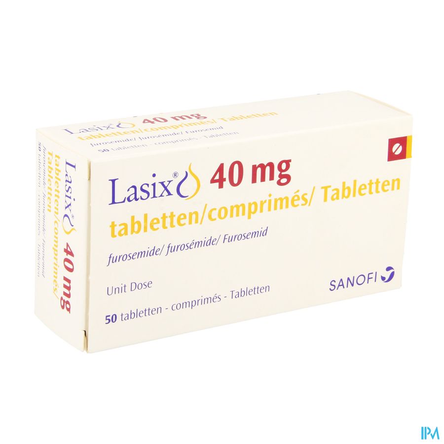 Lasix 40 mg tabl. 50 (50 x 1) UD Lasix 40 mg tabl. 50 (50 x 1) UD