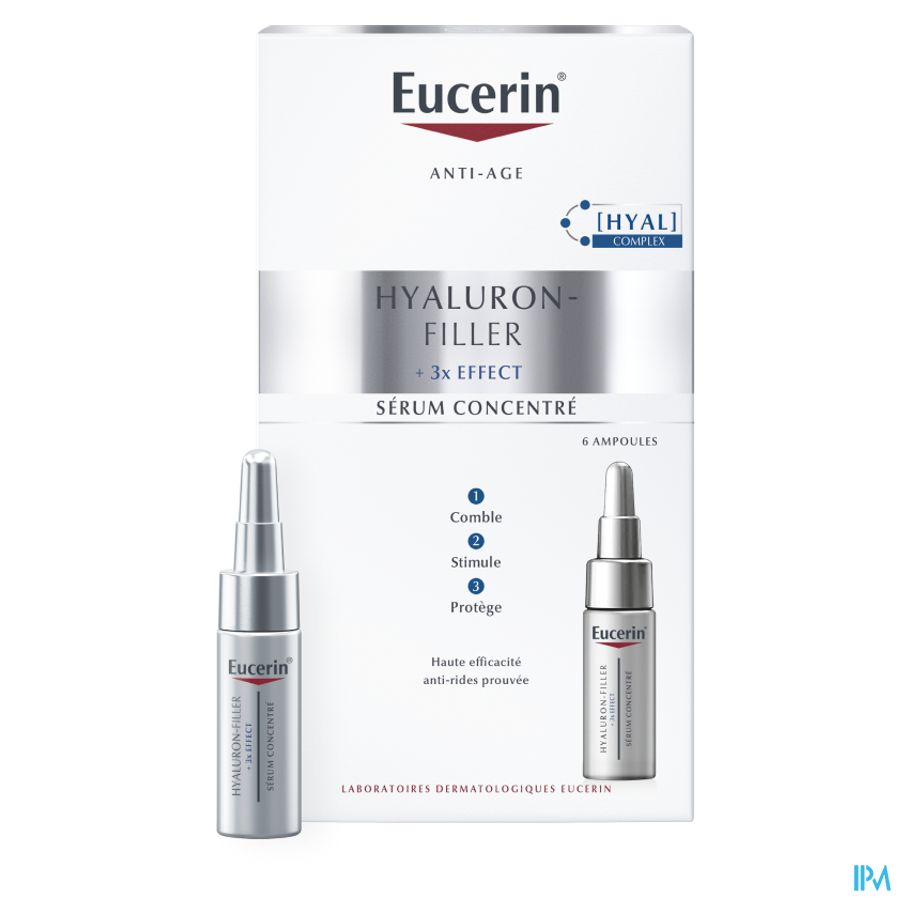 Eucerin Hyaluron-filler X3 Serum Concentre 6x5ml Eucerin Hyaluron-filler X3 Serum Concentre 6x5ml