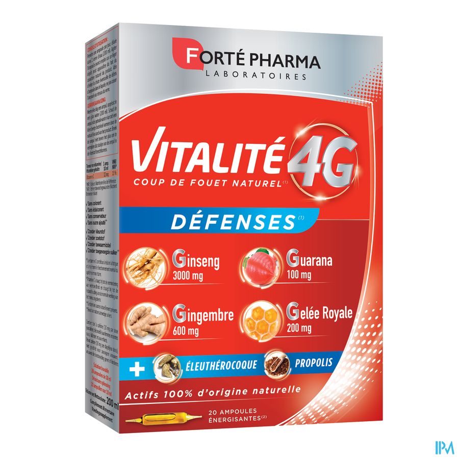 Vitalite 4g Defense Amp 20x10ml