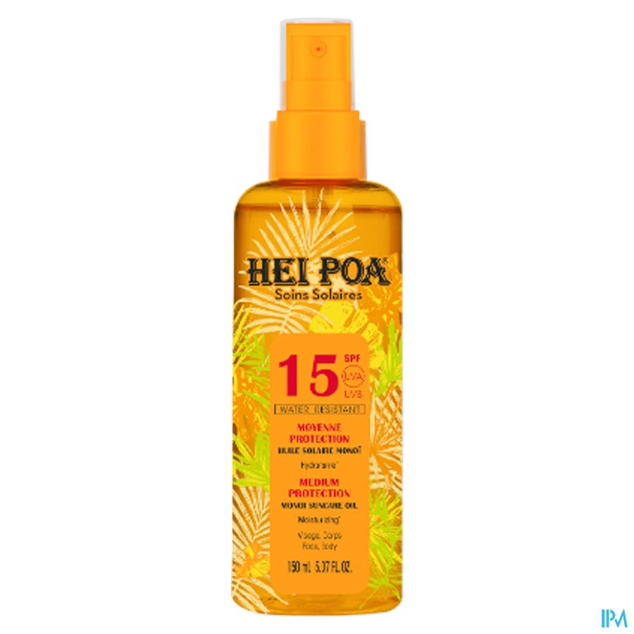 Hei Poa Olie TiarÉ Spf15 Midden Bescherming 150ml 1
