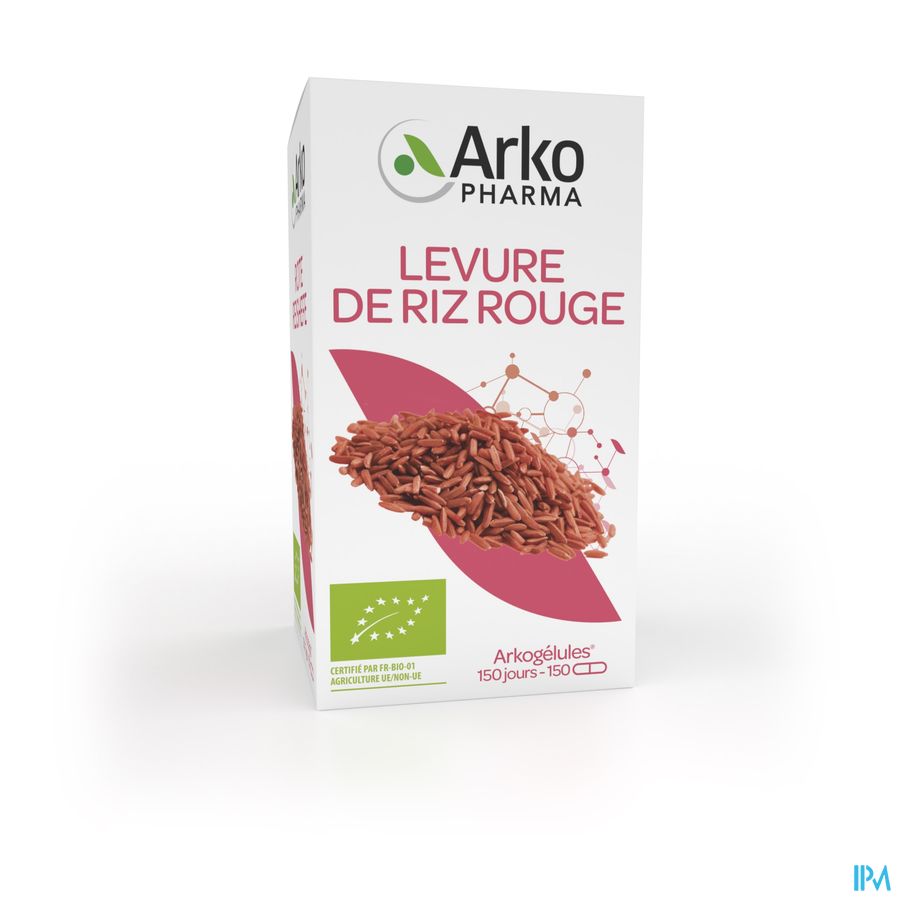 Arkocaps Rode Gist Rijst Bio Caps 150 Nf