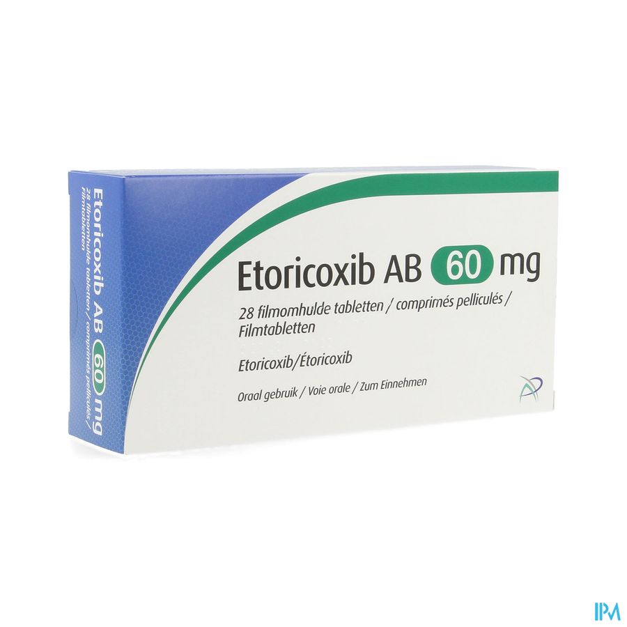 Etoricoxib Ab 60mg Filmomh Tabl 28 X 60mg Etoricoxib Ab 60mg Filmomh Tabl 28 X 60mg