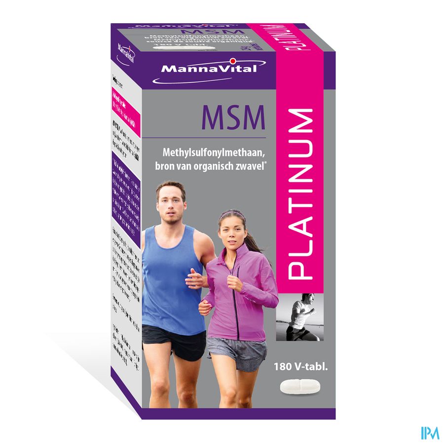 Msm Platinum V-tabs 180 Msm Platinum V-tabs 180