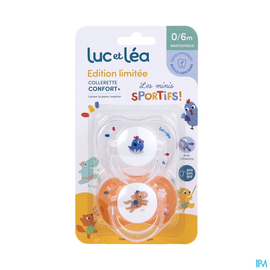 Luc&lea Duo Fopspeen 0-6m Ana Os Zomer 2