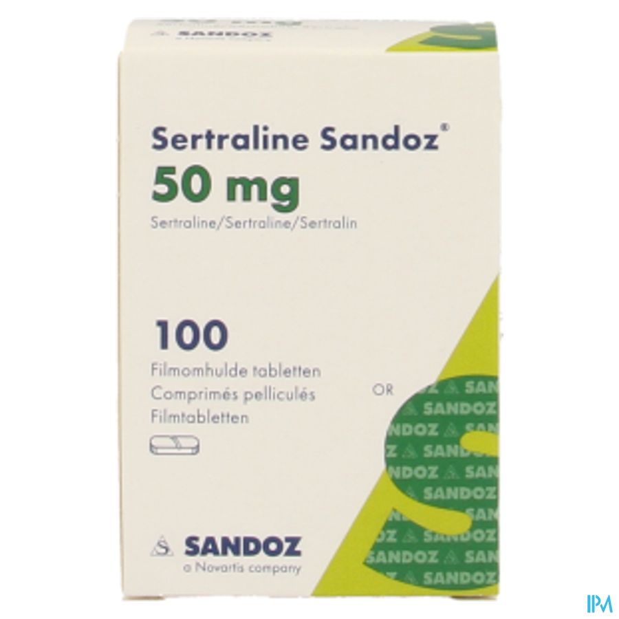 Sertraline Sandoz Comp 100 X 50mg 5