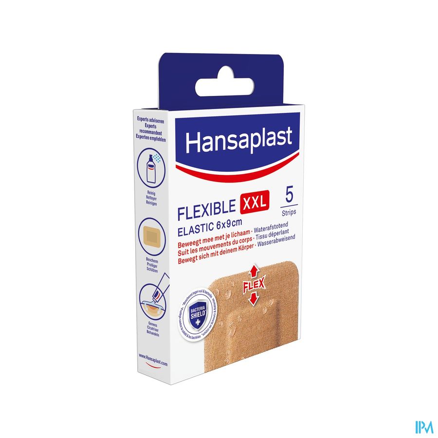 Hansaplast Flexible Xxl 5 Strips Hansaplast Flexible Xxl 5 Strips