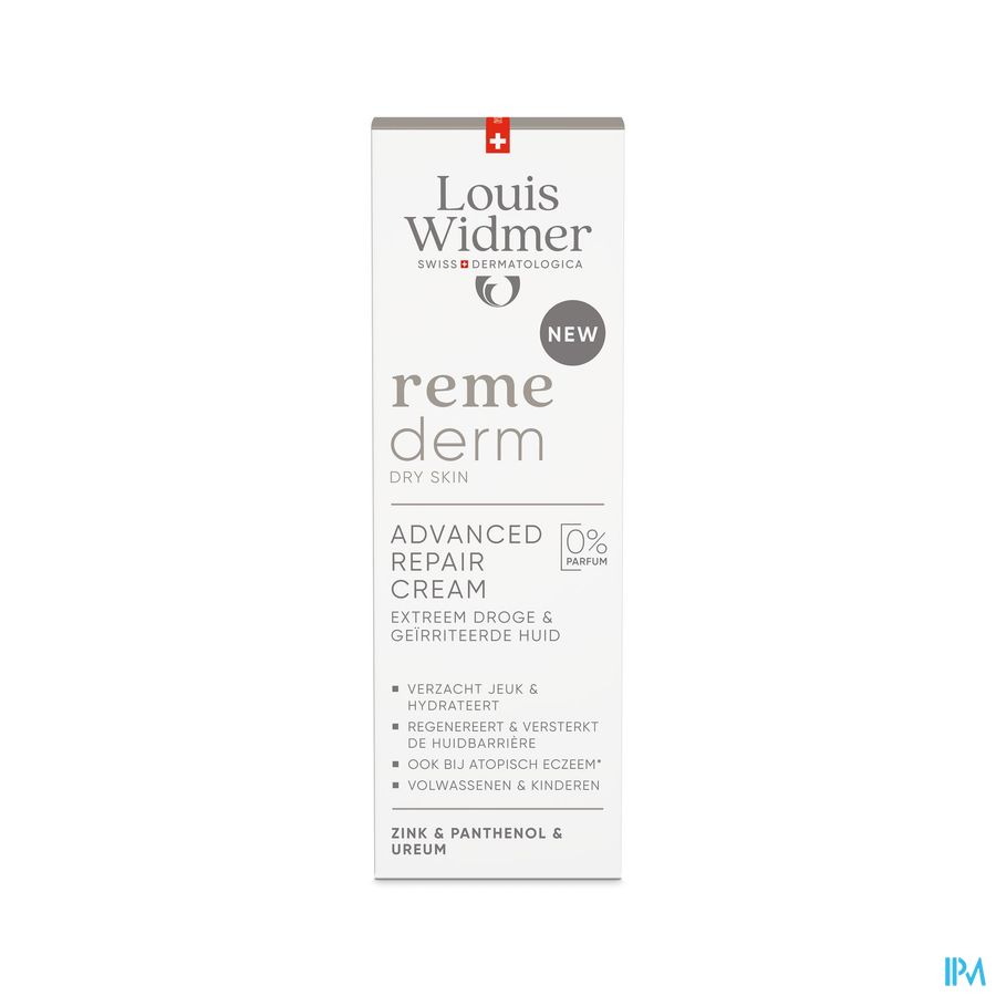 Widmer Remederm Dry Skin Adv.repair Cr N/parf 75ml