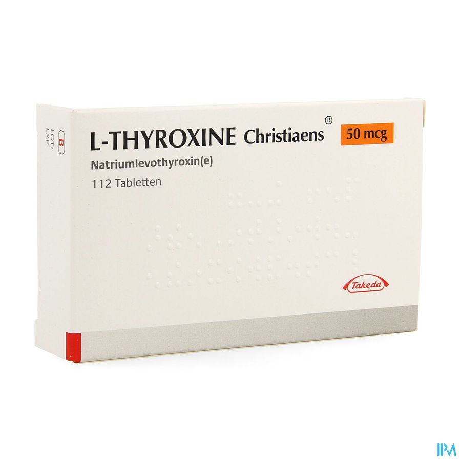 l Thyroxine Christiaens Comp 112x0,050mg l Thyroxine Christiaens Comp 112x0,050mg