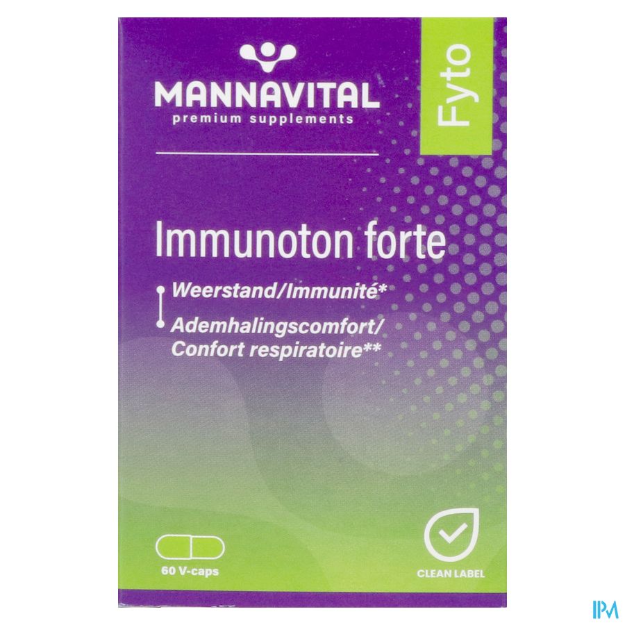 Mannavital Immunoton Forte V-caps 60 2