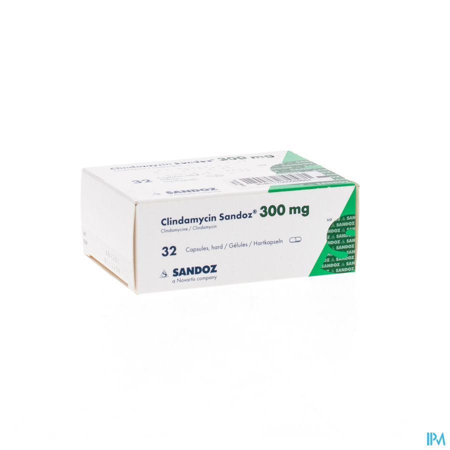 Clindamycin Sandoz Harde Caps 32x300mg 2