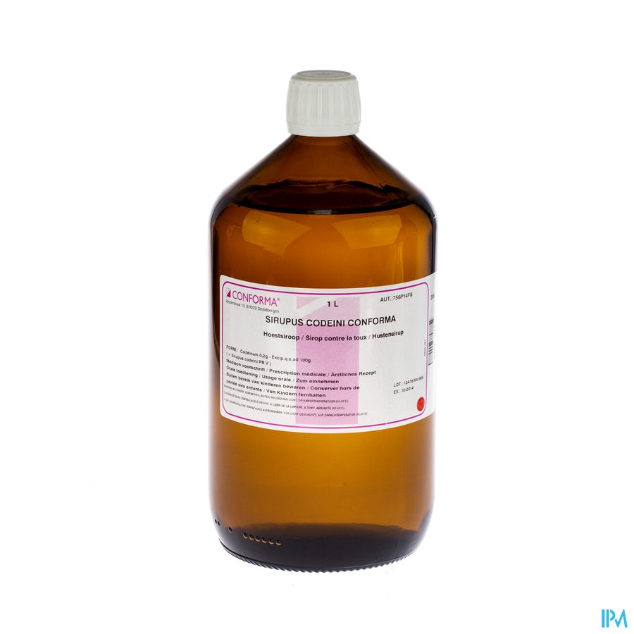 Codeinesiroop Pb5 1l Conf