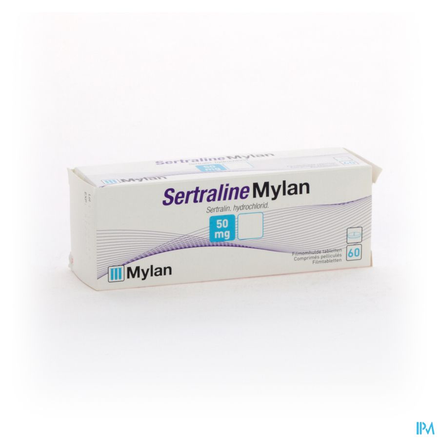 Sertraline Viatris 50mg Comp 60 Sertraline Viatris 50mg Comp 60