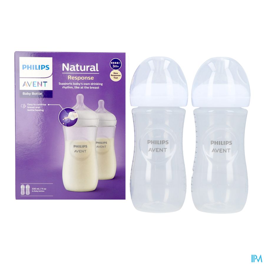 Philips Avent Natural 3.0 Zuigfles Duo 2x330ml 3
