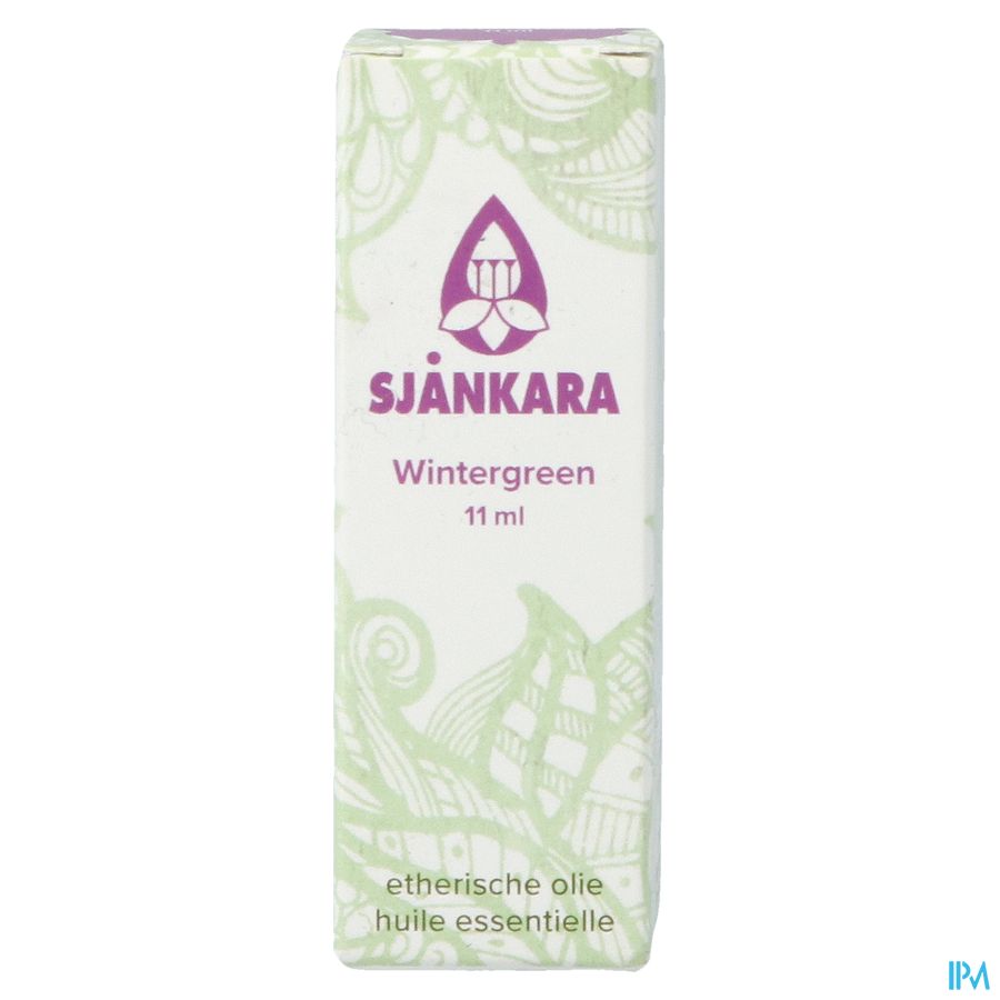 Sjankara Wintergreen Ess. Olie Bio 11ml 3
