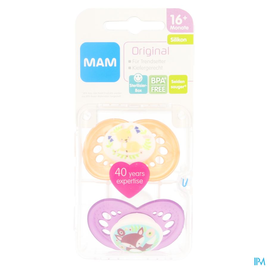 Mam Sucette Original +16m Fille 1