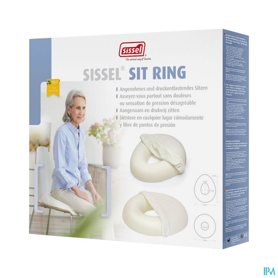Sissel Sitring Ovaal Met Hoes Wit Sissel Sitring Ovaal Met Hoes Wit