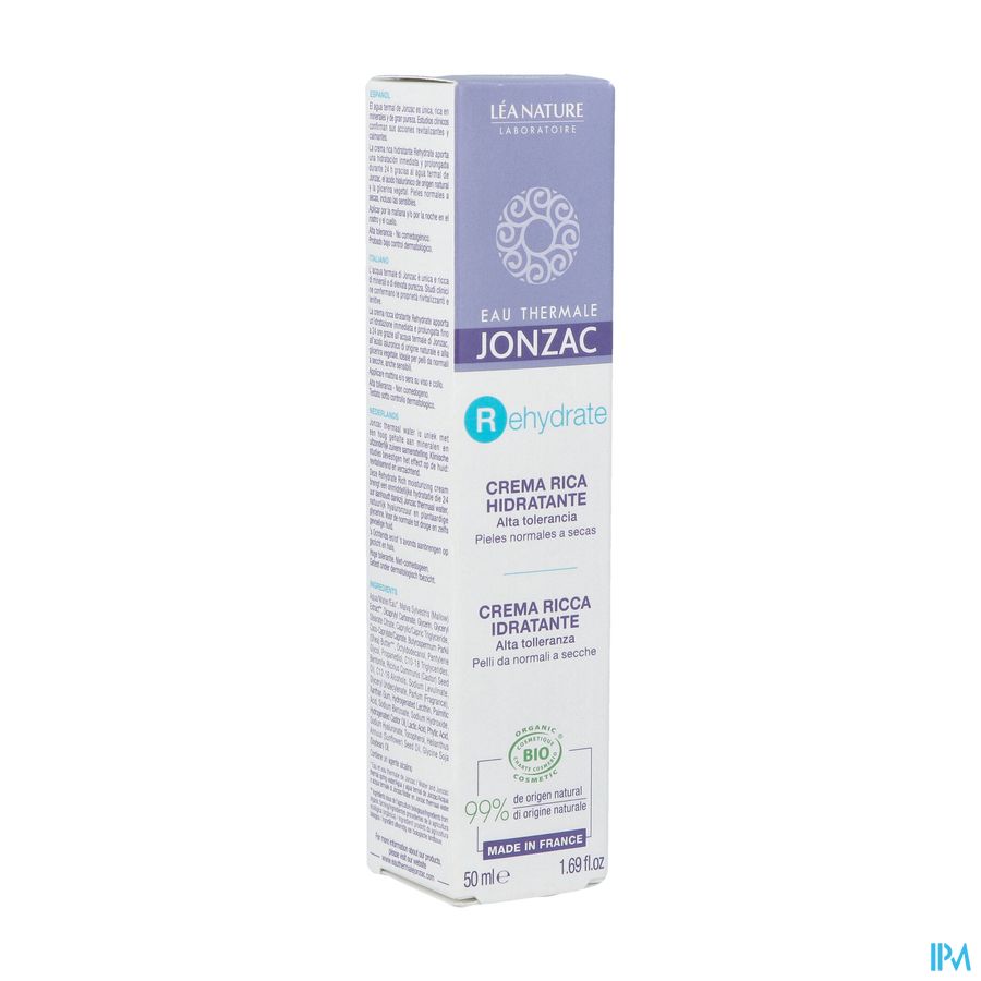 Jonzac Soin Riche Rehydratant 50ml Jonzac Soin Riche Rehydratant 50ml