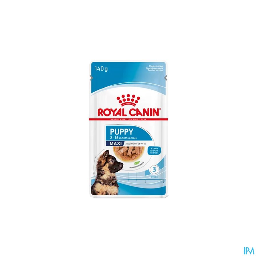 Royal Canin Dog Puppy Maxi Wet 10x140g Royal Canin Dog Puppy Maxi Wet 10x140g