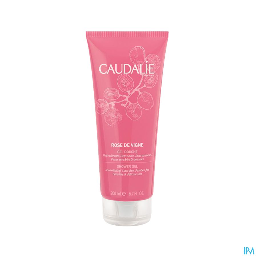 Caudalie Lichaam Douche Gel Rose Vigne Promo 200ml