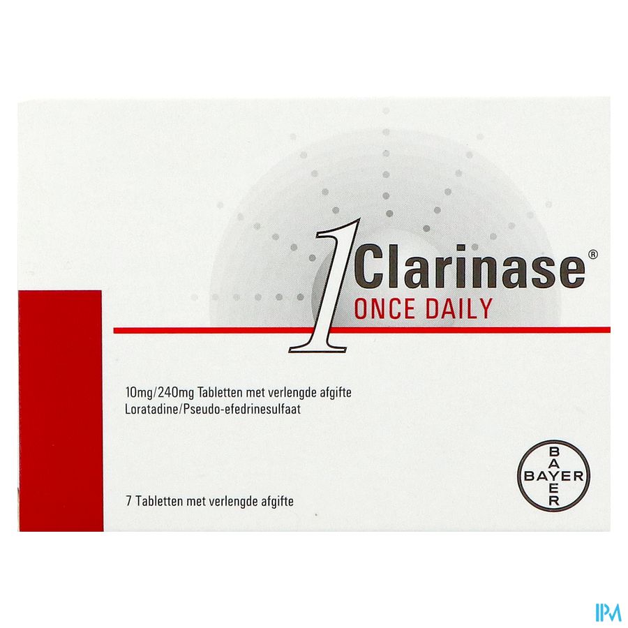 Clarinase 240/10 Once Daily Comp 7 2