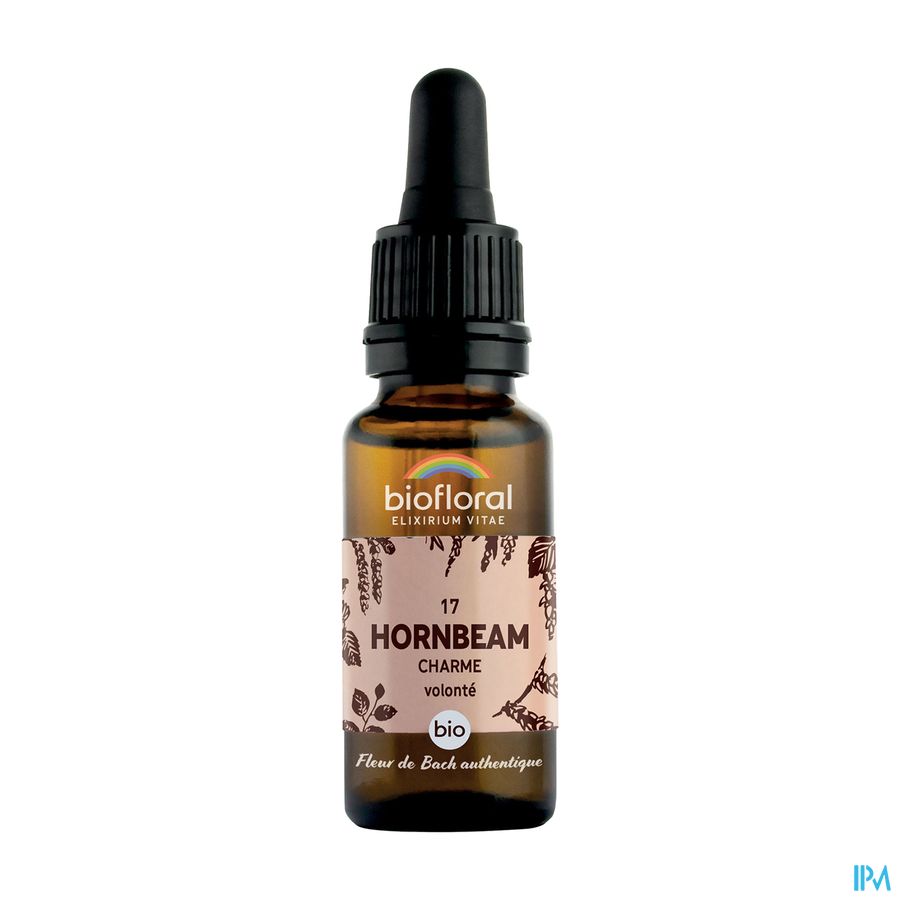 Biofloral Fleurs De Bach 17 Hornbeam Charm.bio20ml Biofloral Fleurs De Bach 17 Hornbeam Charm.bio20ml