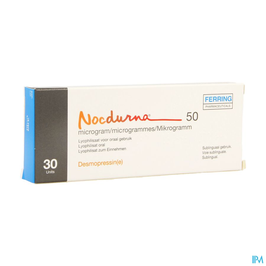 Nocdurna 50mcg Lyophilisat Usage Oral 30 X 1 Nocdurna 50mcg Lyophilisat Usage Oral 30 X 1
