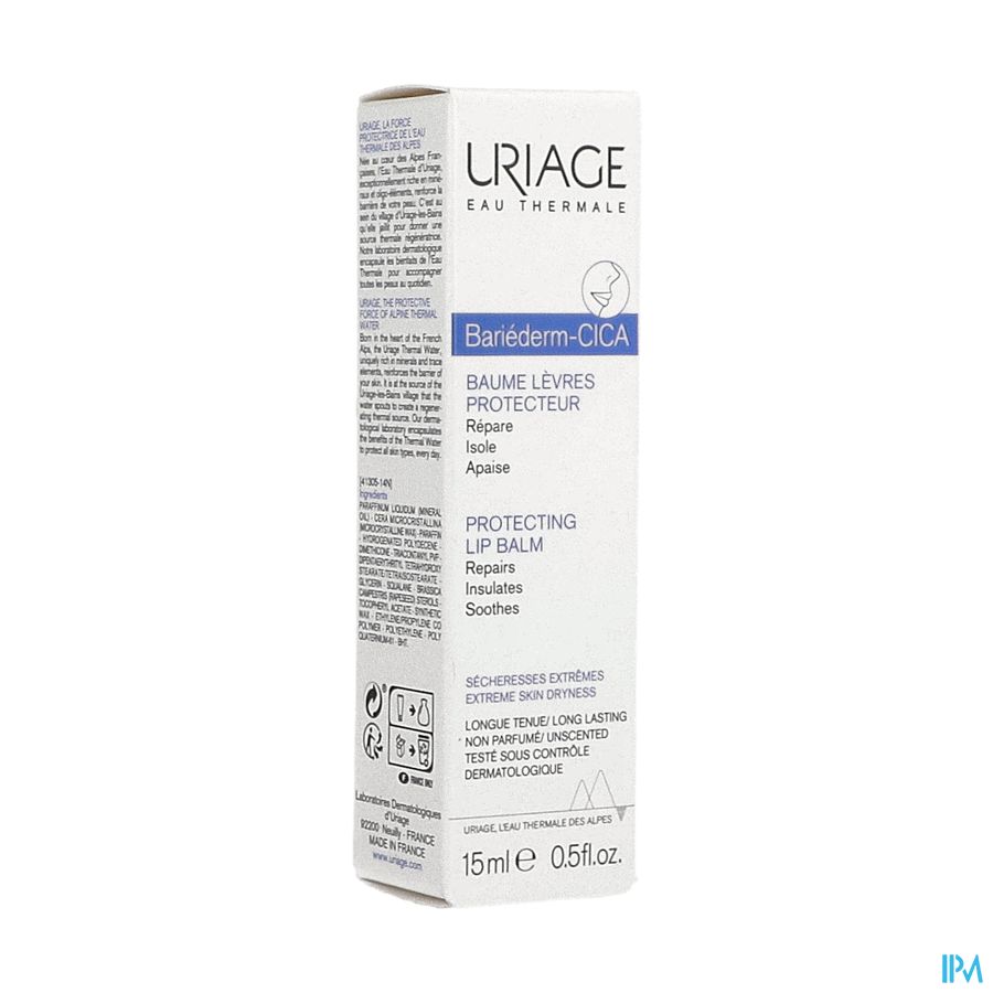Uriage Bariederm Levres Baume Tube 15ml Uriage Bariederm Levres Baume Tube 15ml