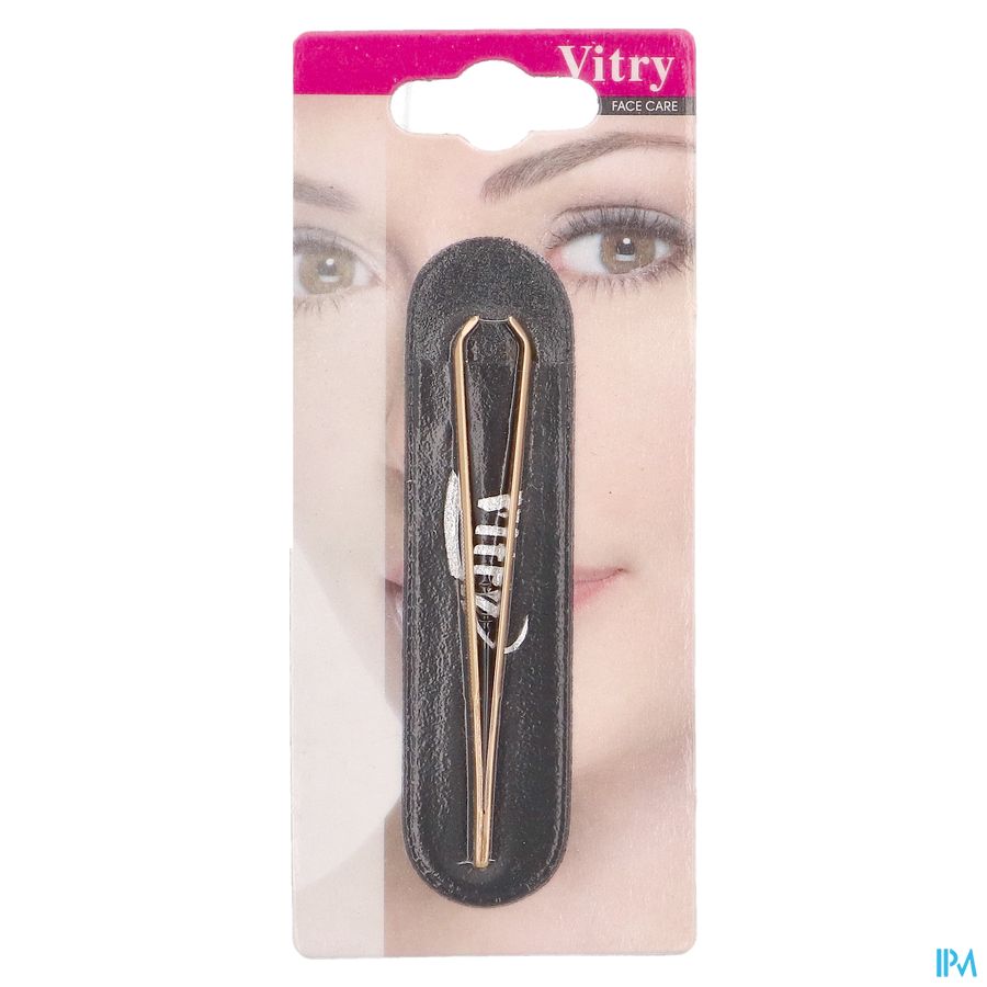 Vitry Prestige Epileerpincet "krab" Gr 4020 1