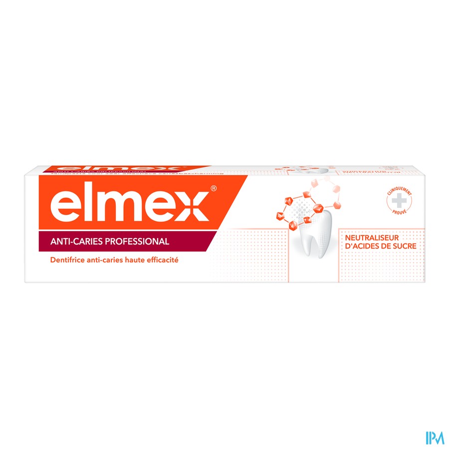 DENTIFRICE ELMEX® ANTI-CARIES PROFESSIONAL™ TUBE 75ML
