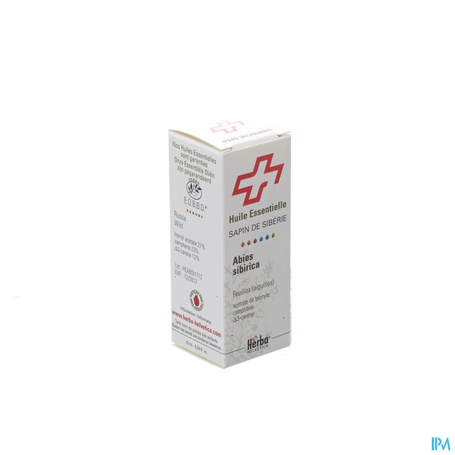 Abies Sibirica Herba Helv. Hle Ess 10ml Abies Sibirica Herba Helv. Hle Ess 10ml