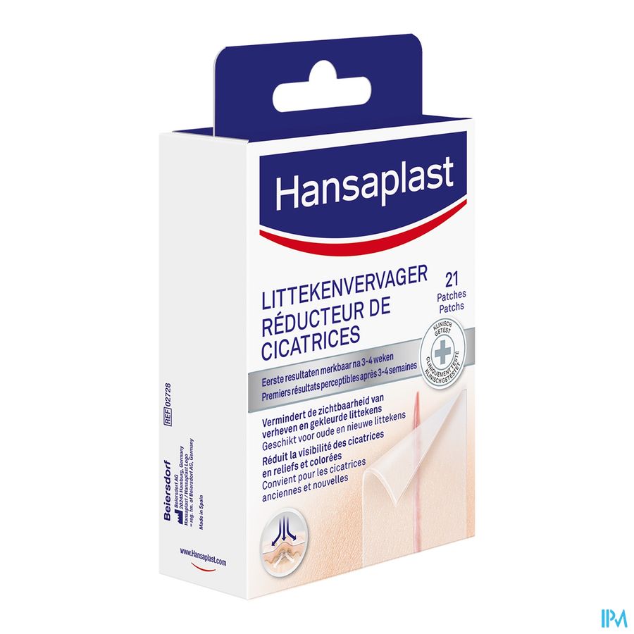 Hansaplast Med Littekenvervager Patch 21 02728 Hansaplast Med Littekenvervager Patch 21 02728
