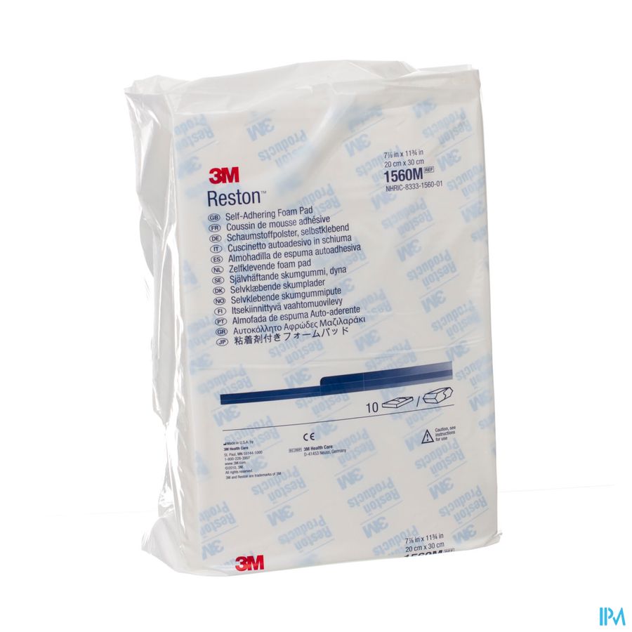 Reston 3m Foam Pads 20x30x1,0cm 10 1560 Reston 3m Foam Pads 20x30x1,0cm 10 1560