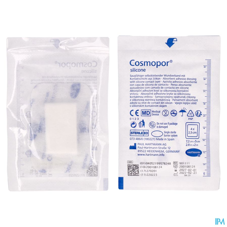 Cosmopor Silicone Selfcare 7,5x 5cm 5 3