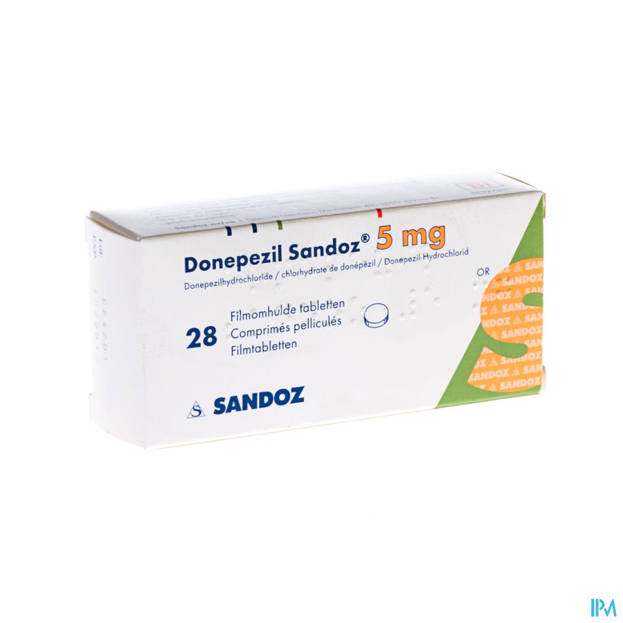 Donepezil Sandoz 5,0mg Filmomh Tabl 28 X 5,0mg Donepezil Sandoz 5,0mg Filmomh Tabl 28 X 5,0mg