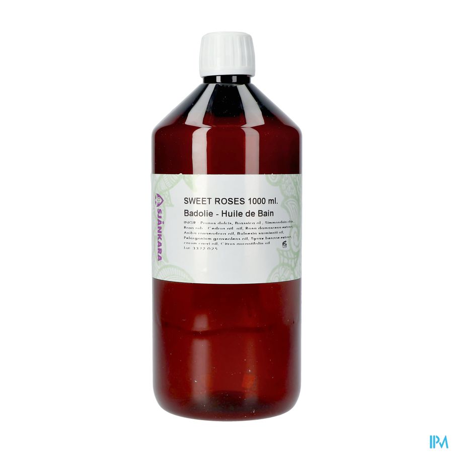 Sjankara Sweet Roses Badolie 1000ml Sjankara Sweet Roses Badolie 1000ml