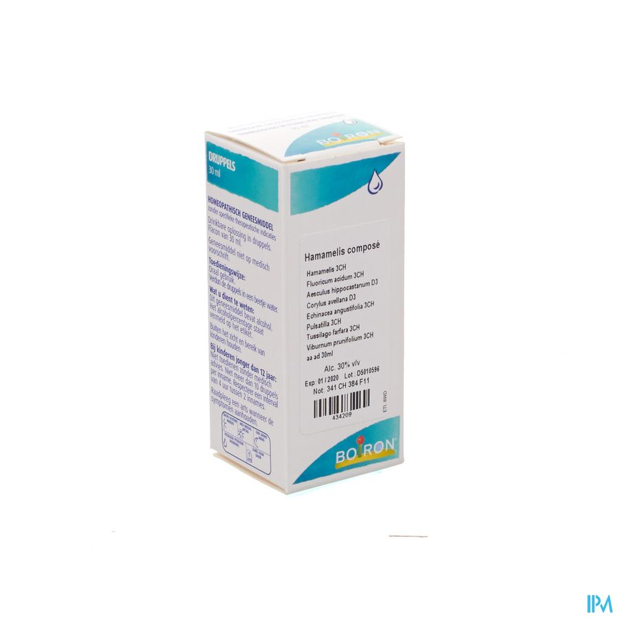 Hamamelis Complex Gutt 30ml Boiron Hamamelis Complex Gutt 30ml Boiron