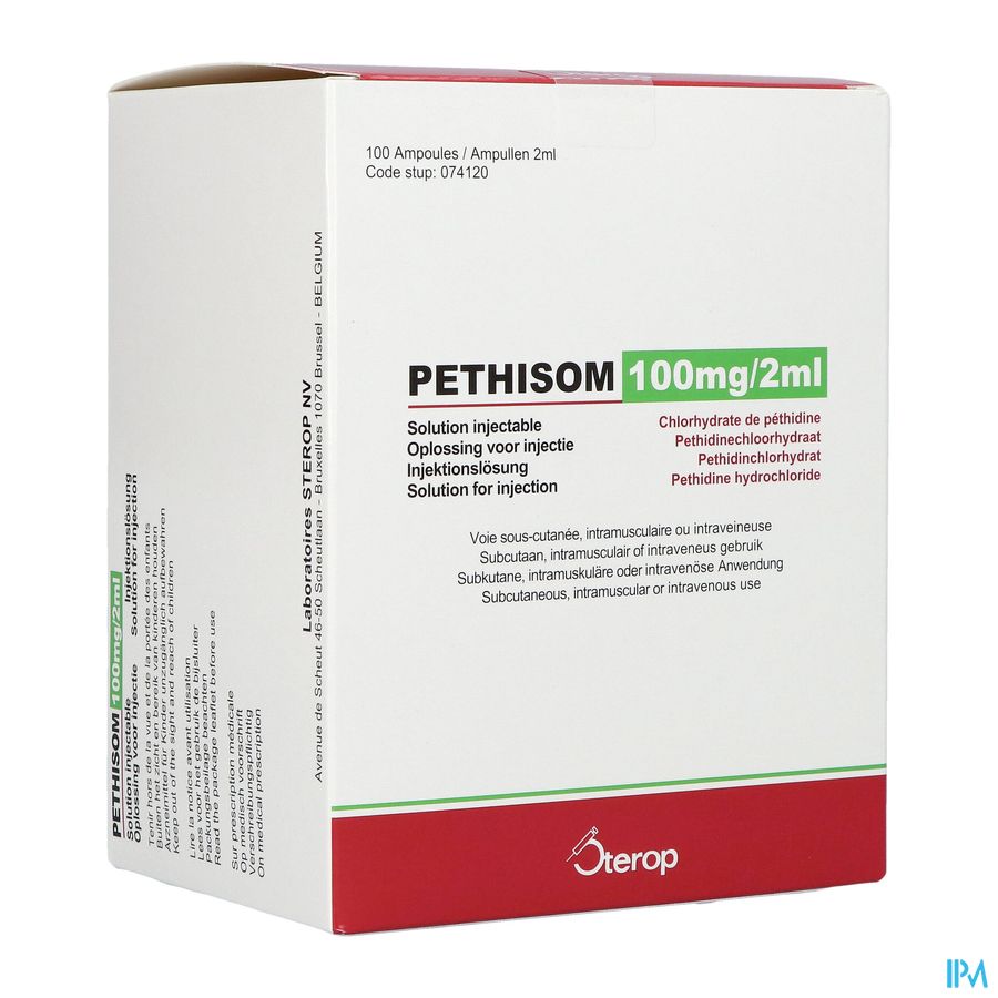 Pethisom 100mg/2ml Amp 100 (amp 2ml 50mg/1ml) Pethisom 100mg/2ml Amp 100 (amp 2ml 50mg/1ml)
