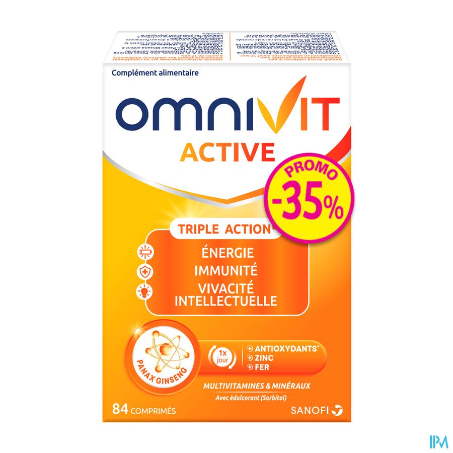 Omnivit Active 40Mg             Comp 84 Promo -35% 1