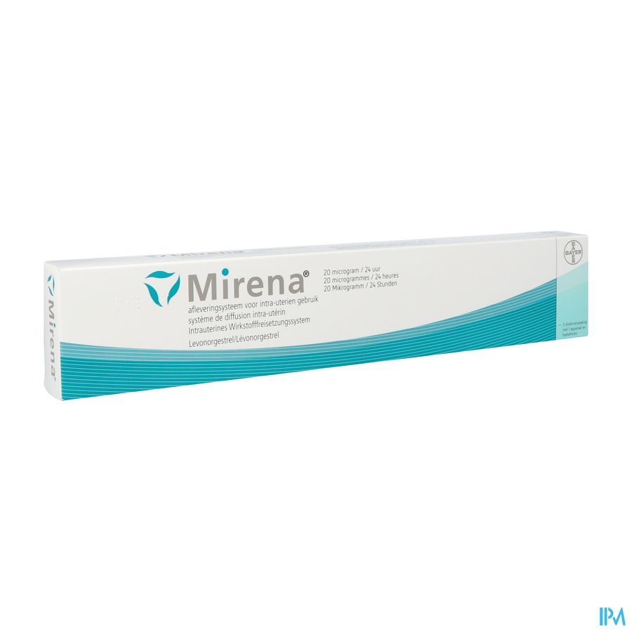 Mirena Pi Pharma 20mcg/24u Syst.intra Uterin 1 Pip Mirena Pi Pharma 20mcg/24u Syst.intra Uterin 1 Pip