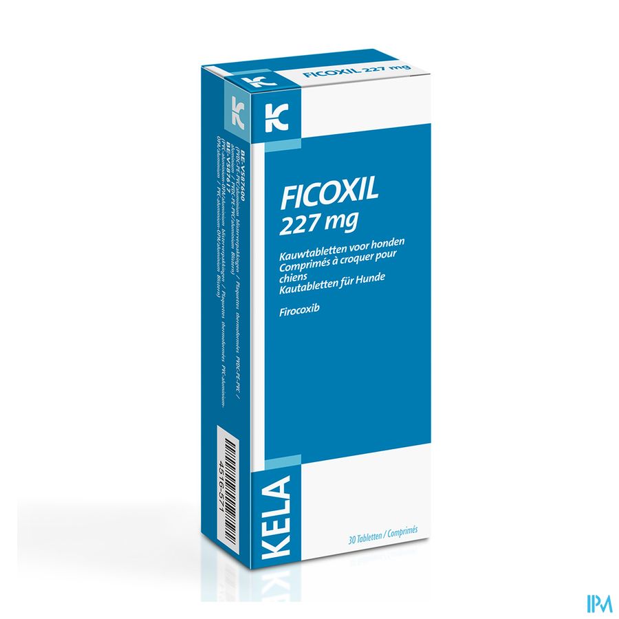 Ficoxil 227mg Hond Kauwtabl 30 Ficoxil 227mg Hond Kauwtabl 30
