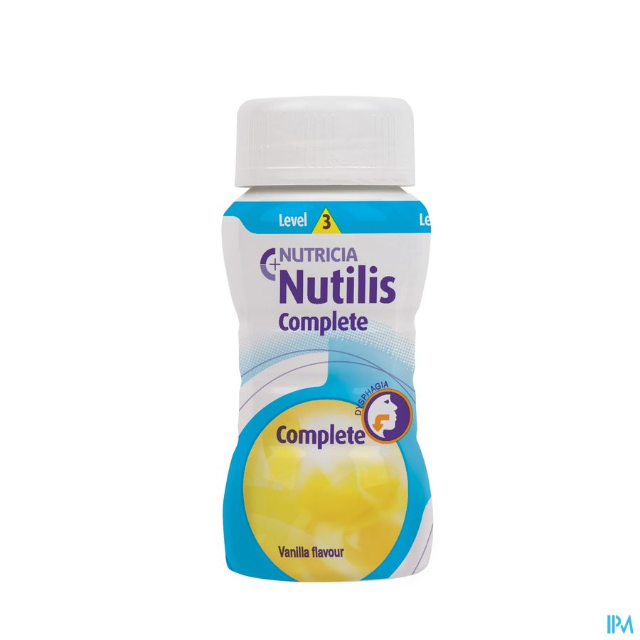 Nutilis Complete Stage 1 Aroma Vanille Flessen 4x125ml Nutilis Complete Stage 1 Aroma Vanille Flessen 4x125ml