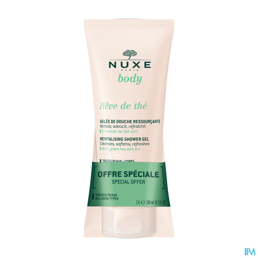 Nuxe Reve The Duo Gelee Douche Ressourcant.2x200ml
