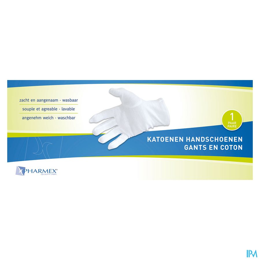 Pharmex Gants Coton Medium 2 1