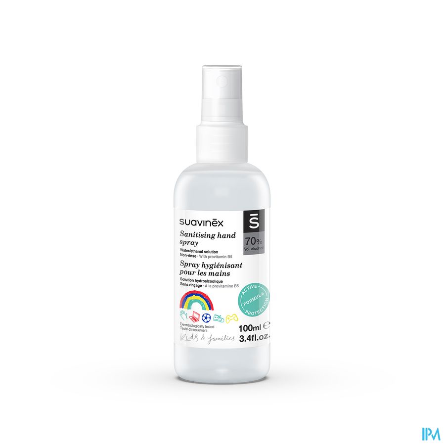 Suavinex Cosmetics Sanitizing Hands Spray 100ml Suavinex Cosmetics Sanitizing Hands Spray 100ml