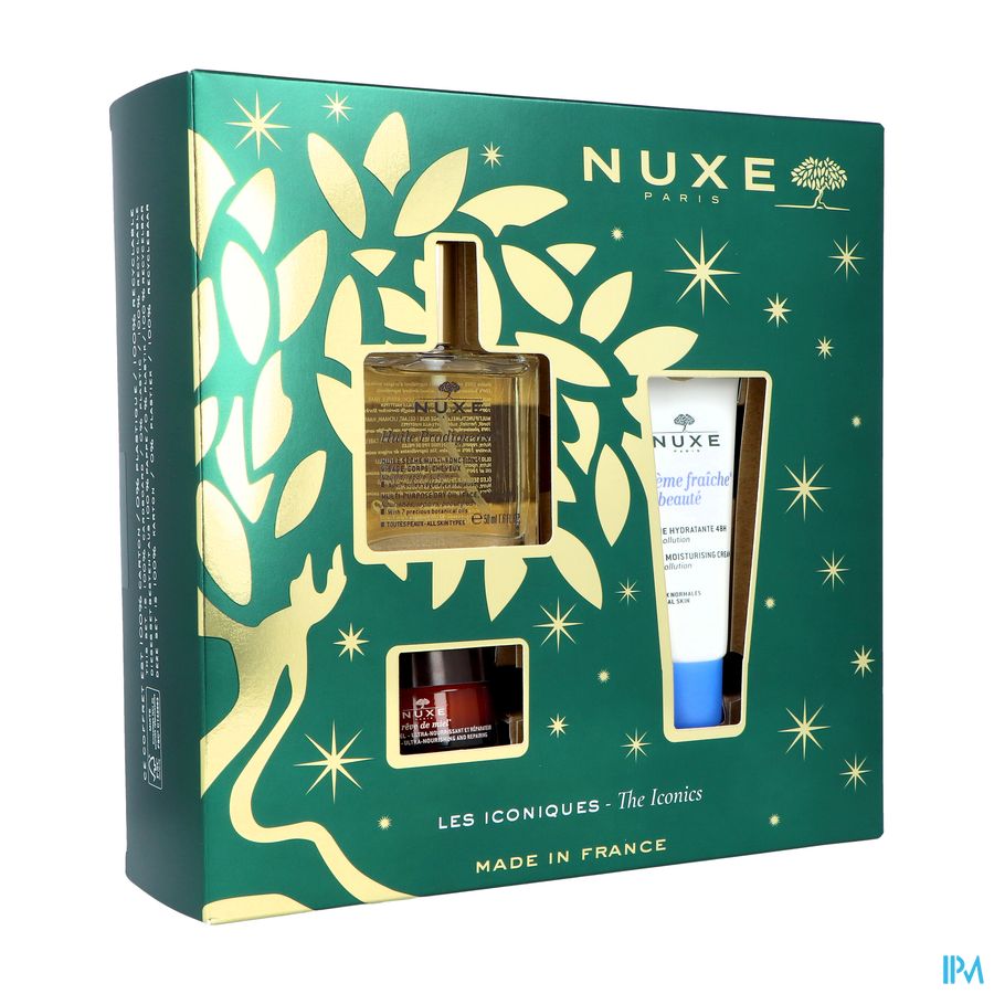 Nuxe Koffertje Kerst Prodigieux 3 Prod.