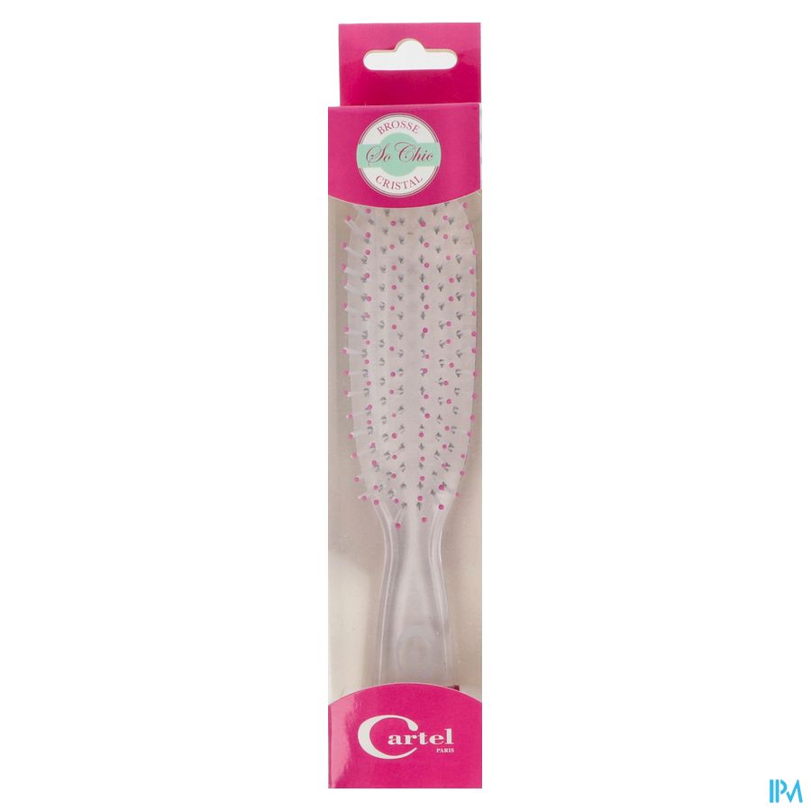 Brosse Cristal "so Chic" Rose Gm (asie) 3